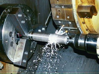 stem with three pitch acme thread 